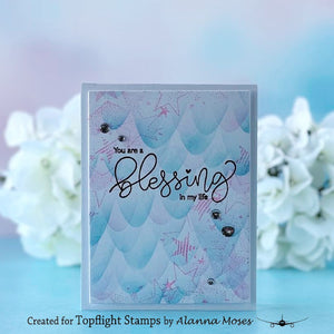 Studio Light - Karin Joan - MIssees Collection - A6 - CLEAR STAMP SET - BASIC WISHES