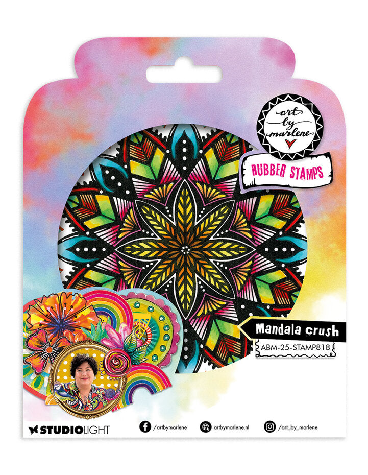 Studio Light -  Art by Marlene - Cling Stamps - Mandala Crush