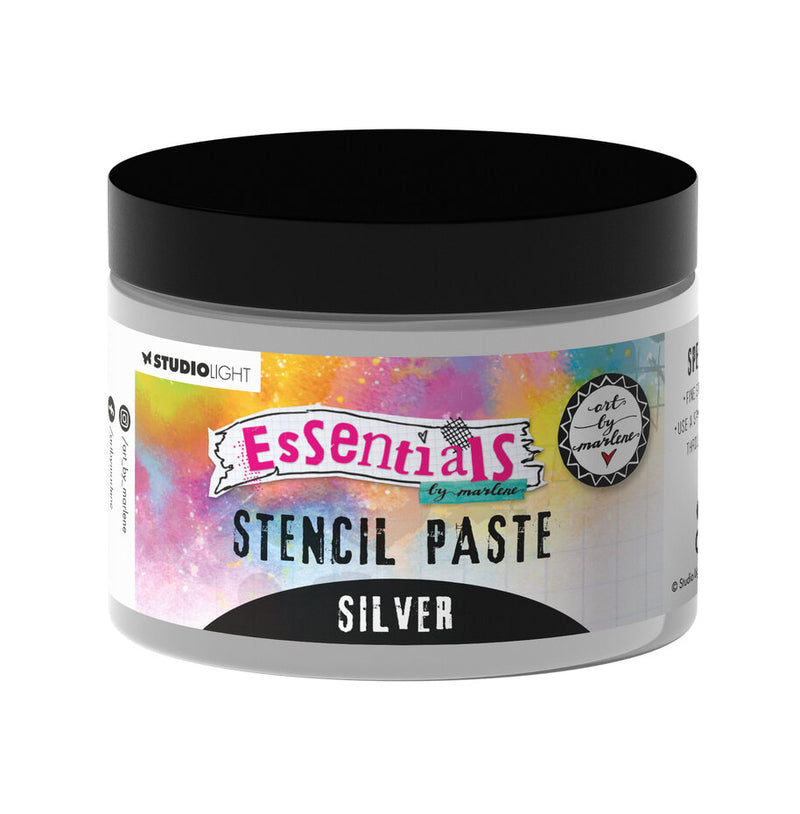 Studio Light - Art By Marlene - Stencil Paste - Silver