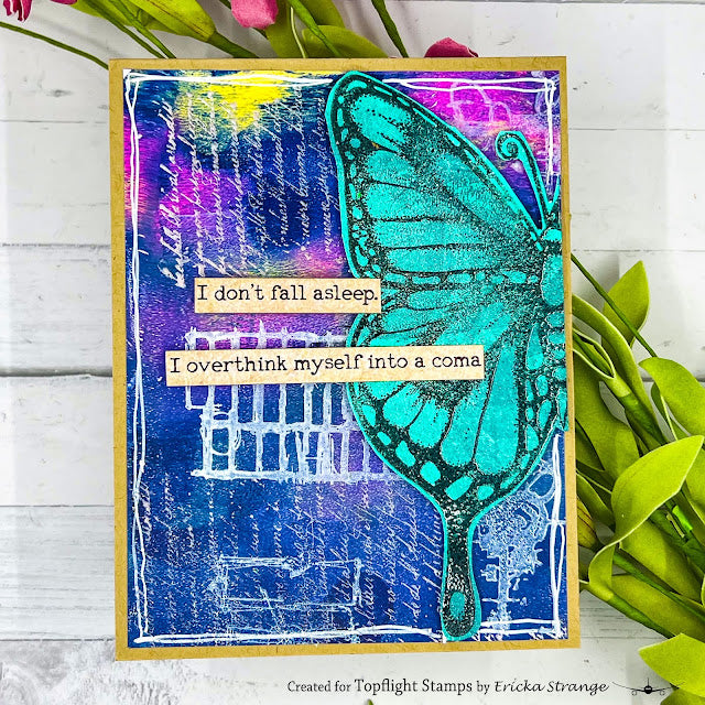 PaperArtsy - Tracy Scott 39 - Rubber Cling Mounted Stamp Set