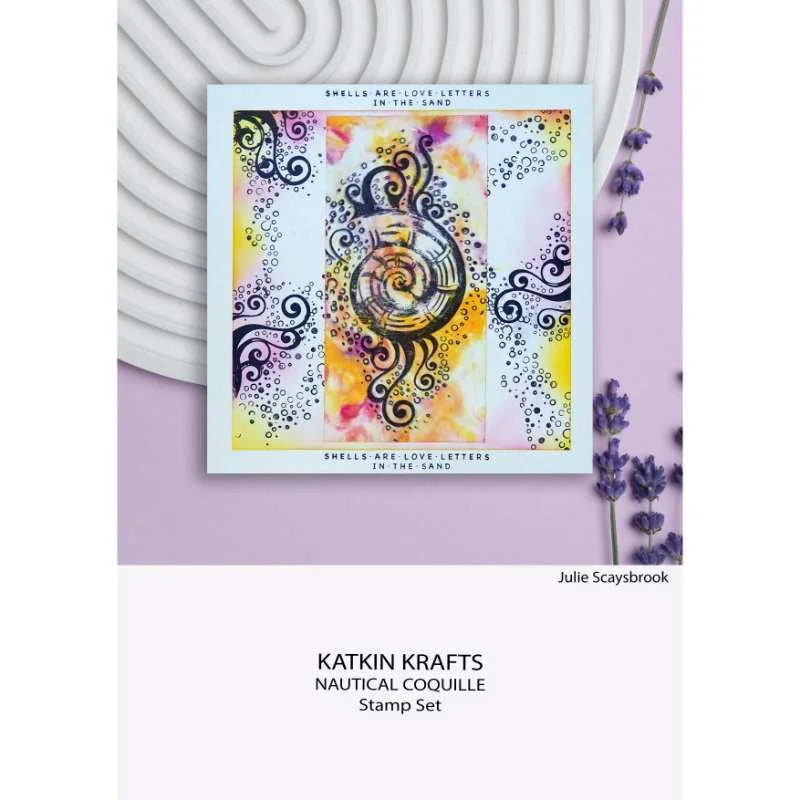 Katkin Krafts - Clear Photopolymer Stamps - Nautical Coquille