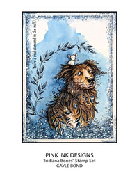 Pink Ink Designs - Clear Photopolymer Stamps - A5 - Indiana Bones