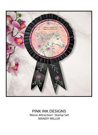 Pink Ink Designs - Clear Photopolymer Stamps - A5 - Mane Attraction