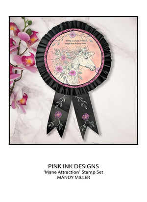 Pink Ink Designs - Clear Photopolymer Stamps - A5 - Mane Attraction