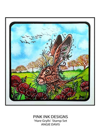 Pink Ink Designs - Clear Photopolymer Stamps - A5 - Hare Grylls