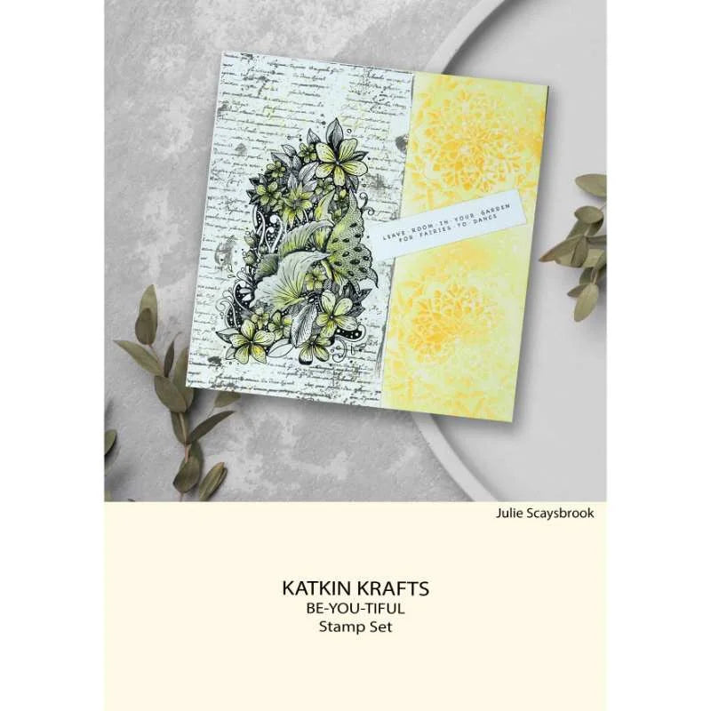 Katkin Krafts - Clear Photopolymer Stamps - Be-You-Tiful