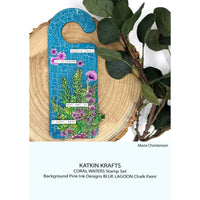 Katkin Krafts - Clear Photopolymer Stamps - Coral Waters