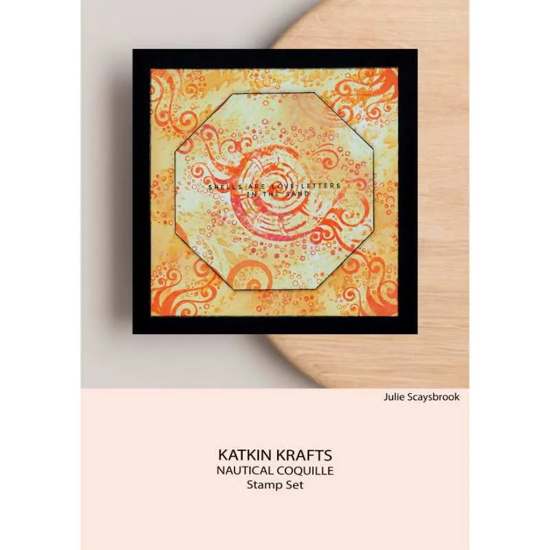 Katkin Krafts - Clear Photopolymer Stamps - Nautical Coquille