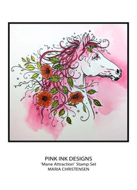 Pink Ink Designs - Clear Photopolymer Stamps - A5 - Mane Attraction