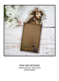 Pink Ink Designs - Clear Photopolymer Stamps - A5 - Indiana Bones