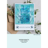 Katkin Krafts - Clear Photopolymer Stamps - Coral Waters