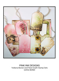 Pink Ink Designs - Clear Photopolymer Stamps - A5 - Indiana Bones