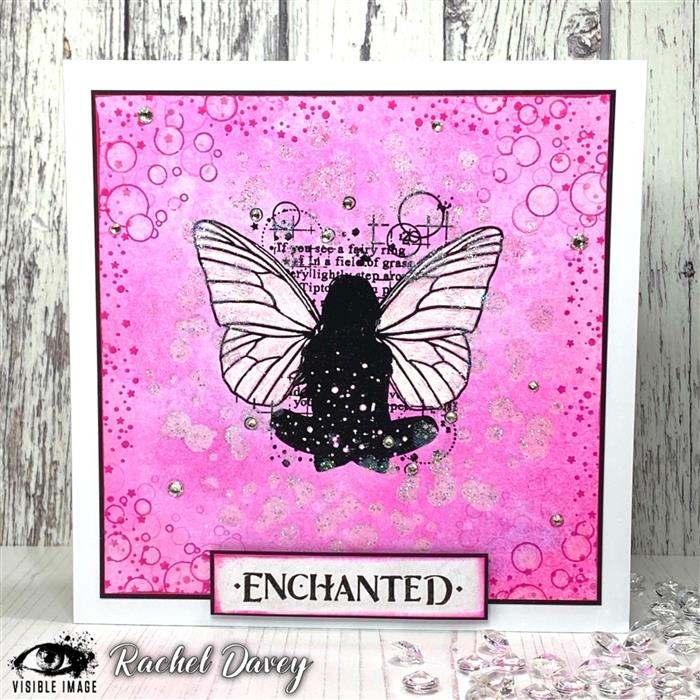 Visible Image - A6 - Clear Polymer Stamp Set - Enchanted Fairy