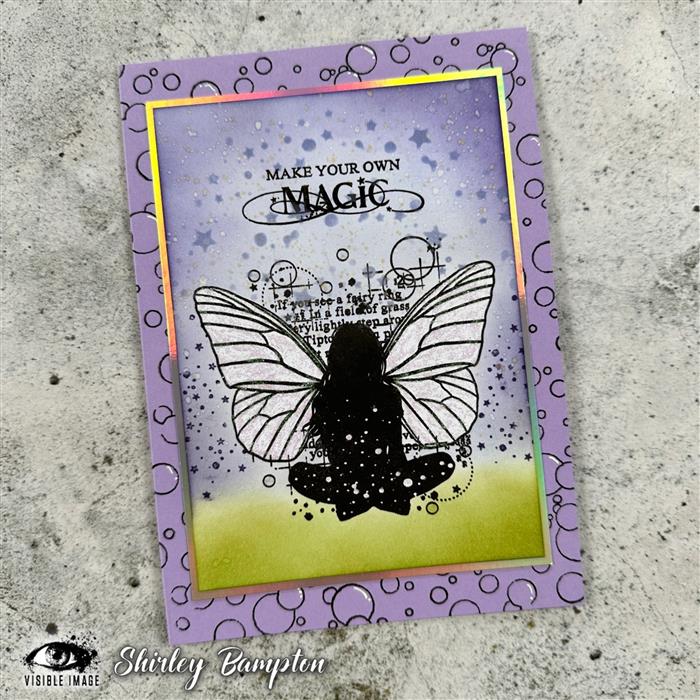 Visible Image - A6 - Clear Polymer Stamp Set - Enchanted Fairy