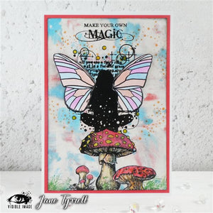 Visible Image - A6 - Clear Polymer Stamp Set - Enchanted Fairy