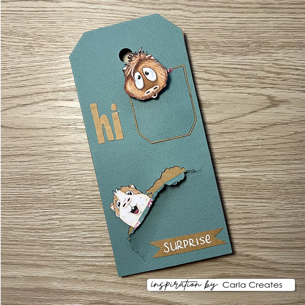 Vaessen Creative - Carla Creates - Die Set - Action