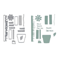 Vaessen Creative - Carla Creates - Die Set - Garden