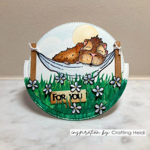 Vaessen Creative - Carla Creates - Clear Stamp Set - Guinea Pigs 1