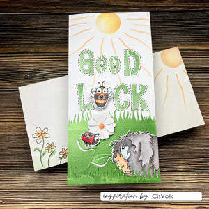 Vaessen Creative - Carla Creates - Clear Stamp Set - Guinea Pigs 3