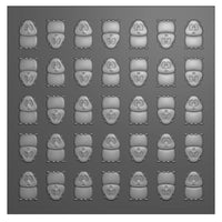 Vaessen Creative - Carla Creates - Embossing Folder - Guinea Pigs
