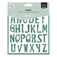 Vaessen Creative - Carla Creates - Stencil - 6 x 6 - Upper Case Letters