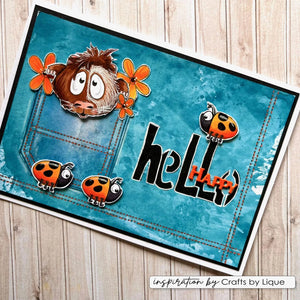 Vaessen Creative - Carla Creates - Stencil - 6 x 6 - Upper Case Letters