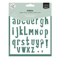 Vaessen Creative - Carla Creates - Stencil - 6 x 6 - Lower Case Letters - PREORDER