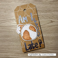 Vaessen Creative - Carla Creates - Stencil - 6 x 6 - Lower Case Letters - PREORDER