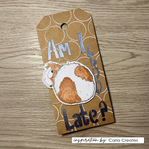 Vaessen Creative - Carla Creates - Stencil - 6 x 6 - Lower Case Letters - PREORDER