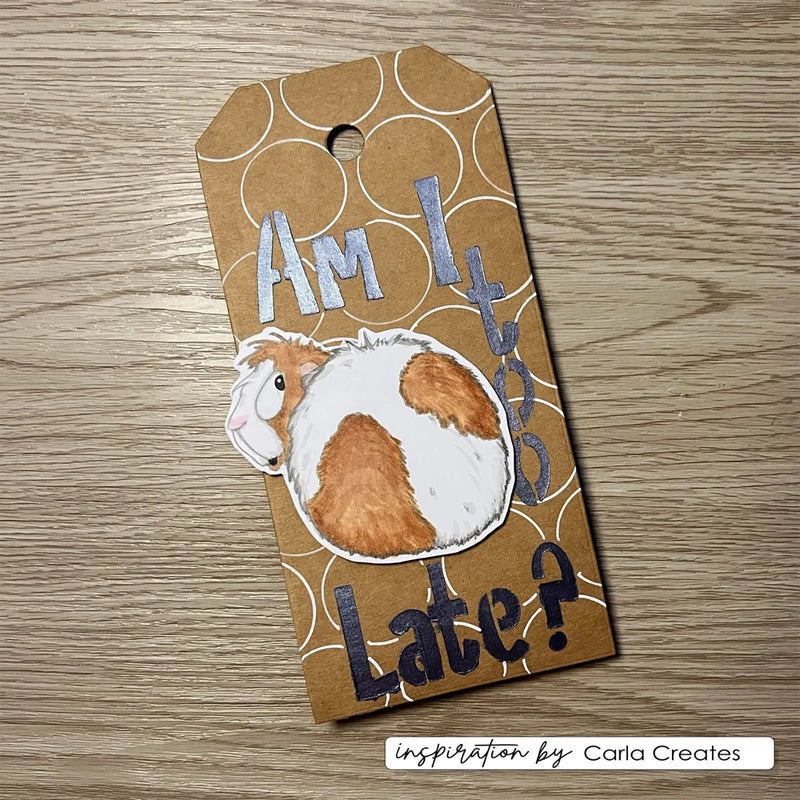 Vaessen Creative - Carla Creates - Stencil - 6 x 6 - Lower Case Letters - PREORDER
