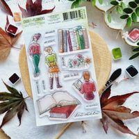 Chou & Flowers - Clear Stamps - A6 - The Woods - To Tell You