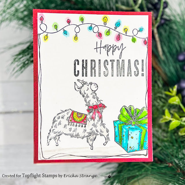 Katzelkraft - A5 - KTZ214 - Unmounted Red Rubber Stamp Set - Christmas Holiday Accessories & More