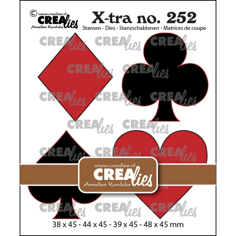 Crealies - Xtra - Playing Card icons