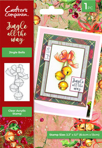 Craft Consortium - Clear Stamp - Jingle All the Way - Jingle Bells