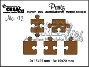 Crealies - Partzz No. 42 - Jigsaw Puzzle (small)
