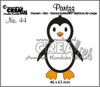 Crealies - Partzz - Penguin