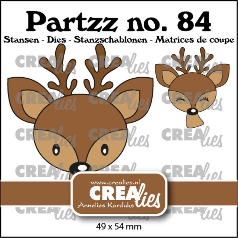 Crealies - Partzz - Reindeer