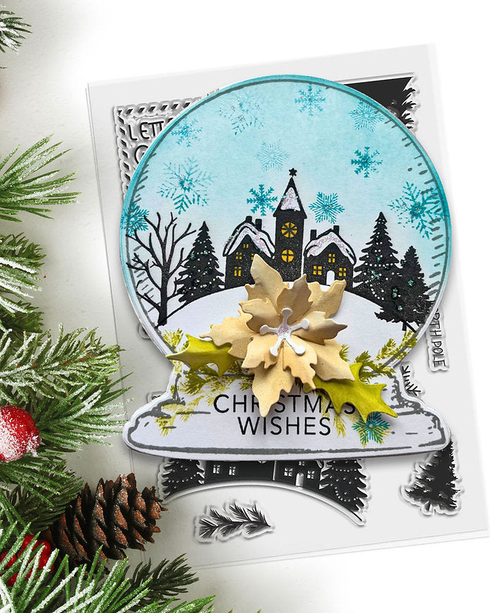 Polkadoodles - Clear Polymer Stamp Set - A6 - Letters to the North Pole