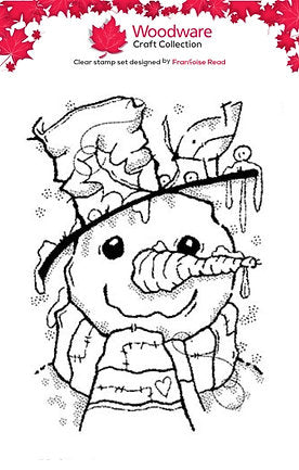 Creative Expressions - Woodware - Clear Stamps - A6 - Françoise Read - Mr. Frosty the Snowman