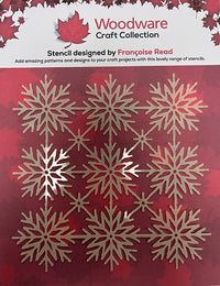 Creative Expressions - Stencil 6 x 6 - Woodware - Françoise Read - Snowflake Trellis