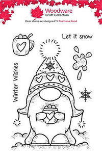 Woodware - Clear Stamps - A6 - Winter Gnomes