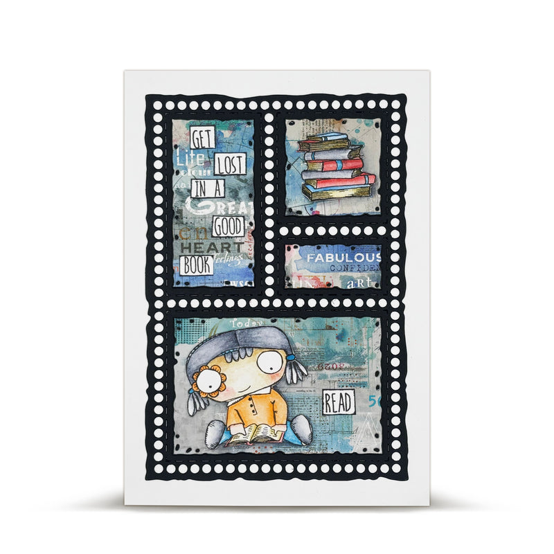 AALL & Create - Design Papers - A6 - PA-33 - Graphic Grace - Autour De Mwa