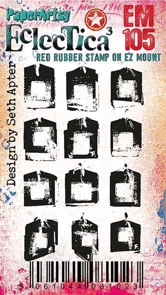 PaperArtsy - Seth Apter Mini 105 - Rubber Cling Mounted Stamp Set