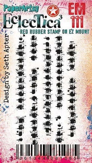 PaperArtsy - Seth Apter Mini 111 - Rubber Cling Mounted Stamp Set