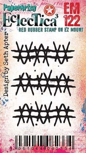 PaperArtsy - Seth Apter Mini 122 - Rubber Cling Mounted Stamp Set