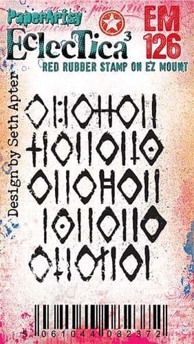 PaperArtsy - Seth Apter Mini 126 - Rubber Cling Mounted Stamp Set