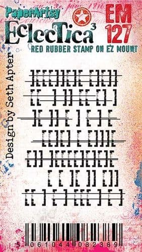 PaperArtsy - Seth Apter Mini 127 - Rubber Cling Mounted Stamp Set