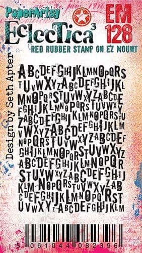 PaperArtsy - Seth Apter Mini 128 - Rubber Cling Mounted Stamp Set
