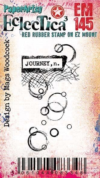 PaperArtsy - Mags Woodcock Mini 145 - Rubber Cling Mounted Stamp Set - PREORDER