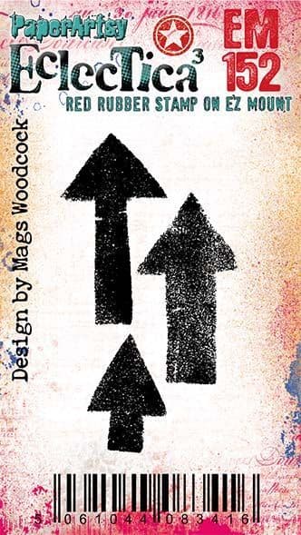 PaperArtsy - Mags Woodcock Mini 152 - Rubber Cling Mounted Stamp Set - PREORDER